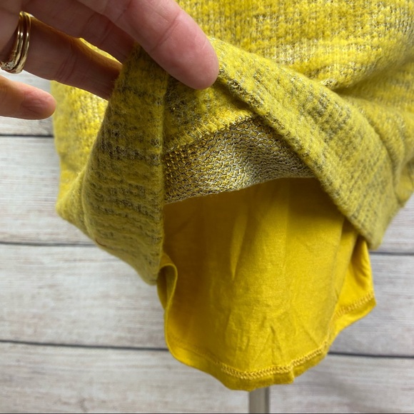Anthropologie Saturday Sunday Lyla Tunic Dress Mustard Marigold Medium - Picture 5 of 7